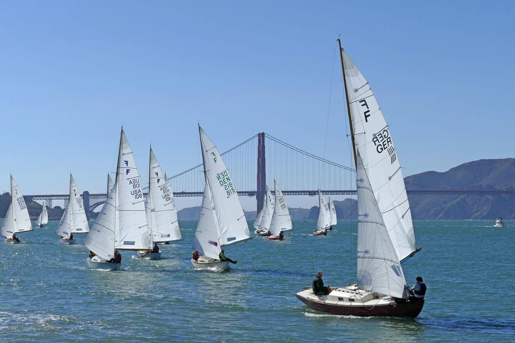  - Folkboat International Regatta - Corinthian Yacht Club, San Francisco © John Navas 